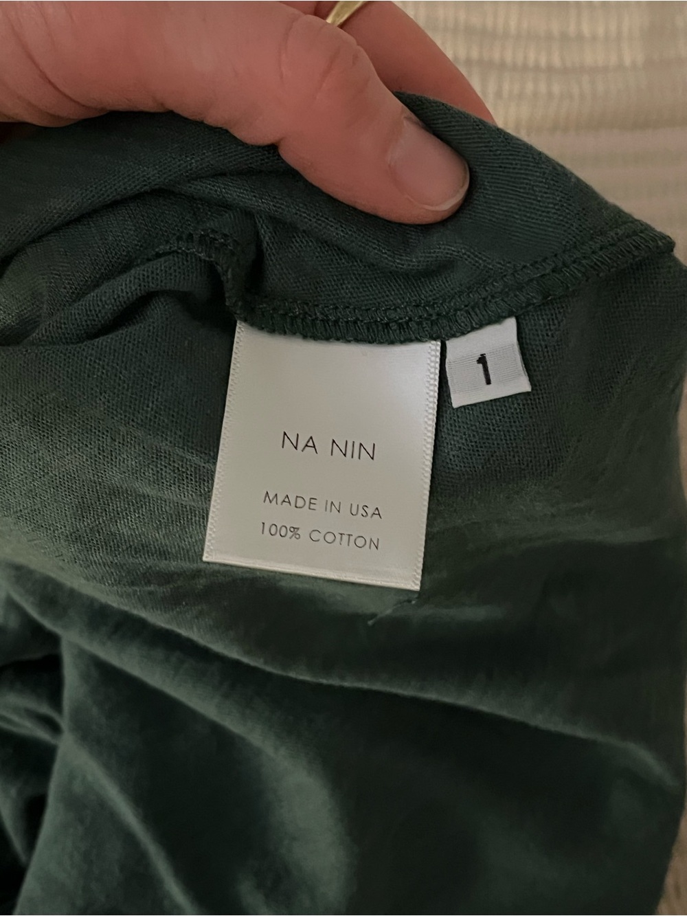 NWT Na Nin Cropped Tank - Picture 8 of 9